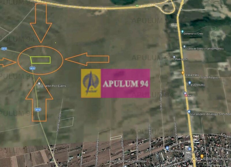 Teren Intravilan  cu front stradal la un Drum Principal langa Bucuresti