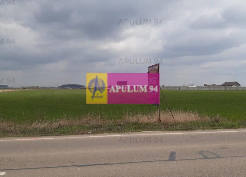 Teren Intravilan  cu front stradal la un Drum Principal langa Bucuresti