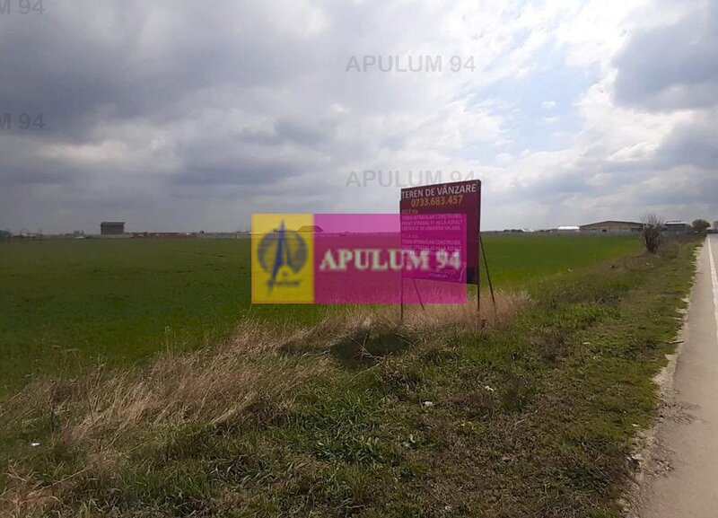 Teren Intravilan  cu front stradal la un Drum Principal langa Bucuresti